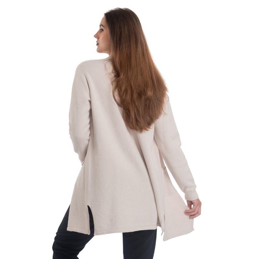 Vera May Italian Sabbia Long Cardigan 0062