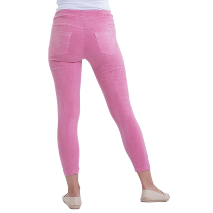 1224 VERA MAY PINK ITALIAN LINEN PANT