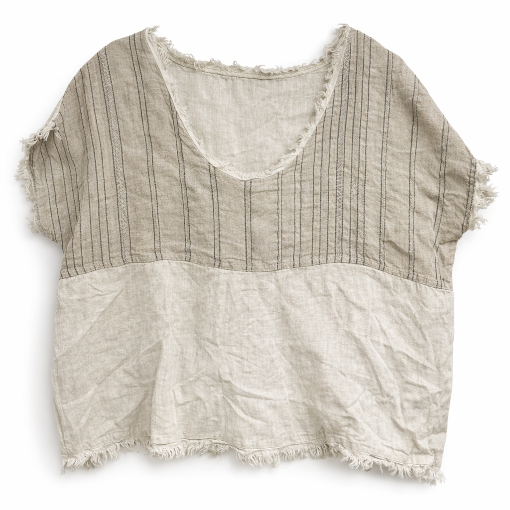 ITALIAN LINEN TOP