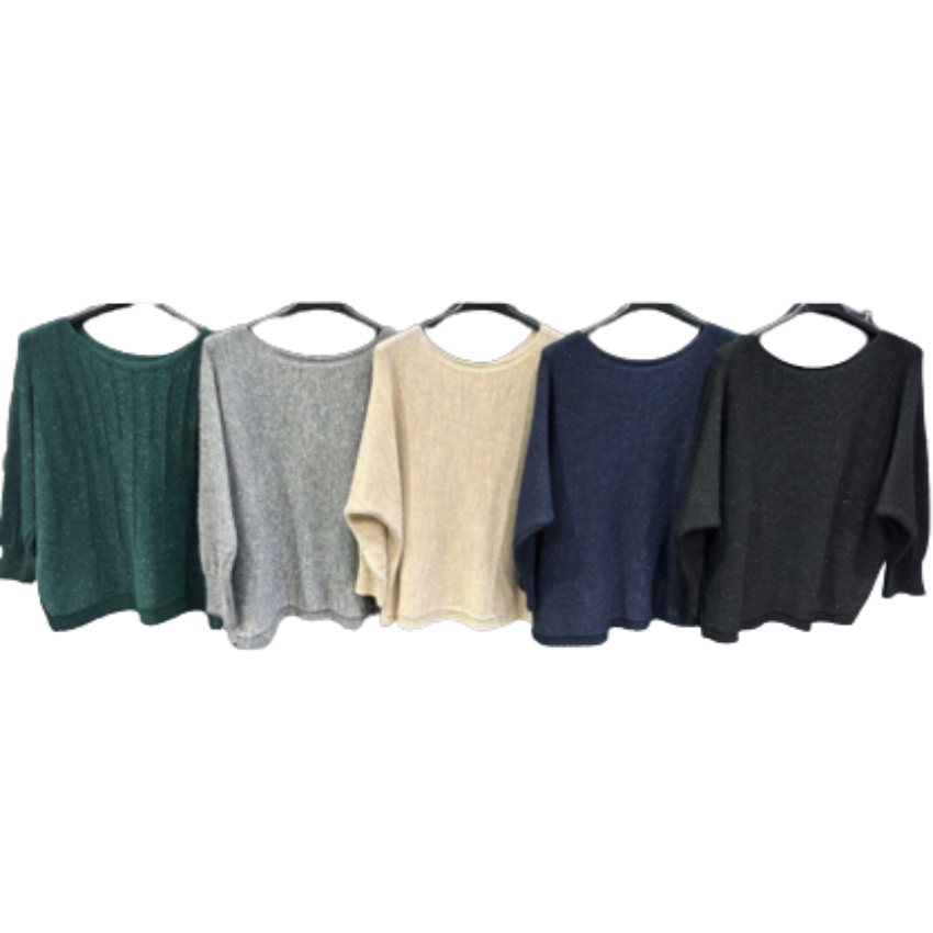 VERA MAY ITALIAN BLUE SWEATER 23497L