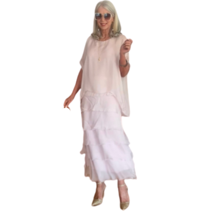 VERA MAY ROSA ITALIAN SILK DRESS 2388