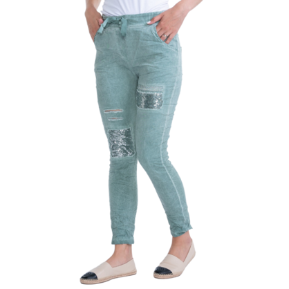 24131 VERA MAY LAGO ITALIAN LINEN PANT