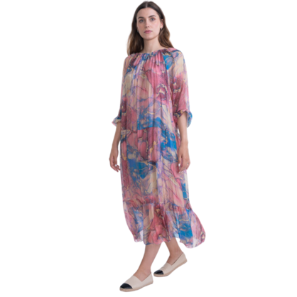 VERA MAY ROSA ITALIAN SILK DRESS 2522