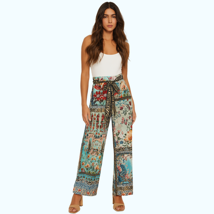 VERA MAY 2529-1246 EMILY ROSE VISCOSE PANT