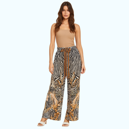 VERA MAY 2529-1254B EMILY ROSE VISCOSE PANT