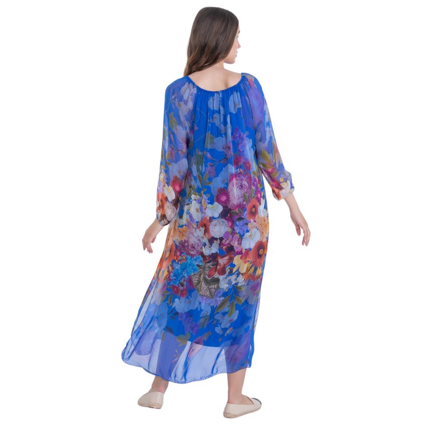 VERA MAY CINA ITALIAN SILK DRESS 2555B
