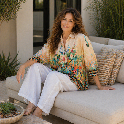 2592-1273B TOP LEMON EMILY ROSE TOP