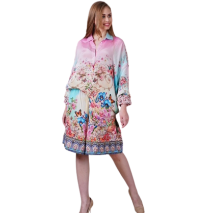 VERA MAY 2592-SM1296B/ 2591-SM1296C EMILY ROSE VISCOSE SET