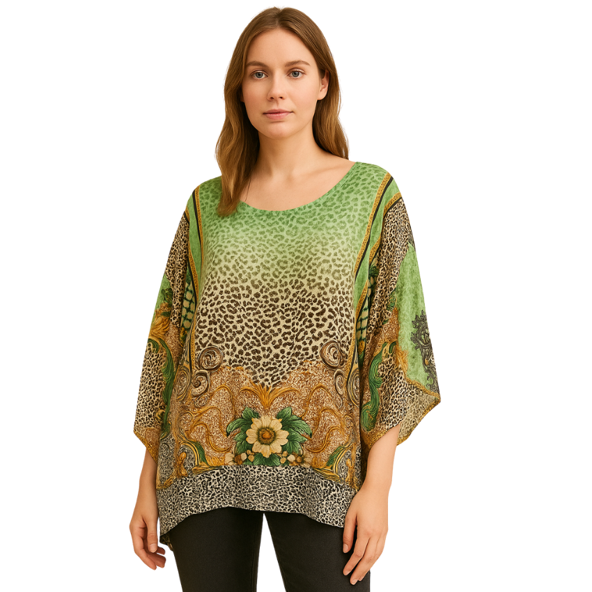 VERA MAY 2616 1250B EMILY ROSE VISCOSE TOP