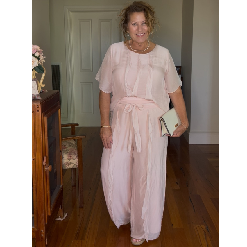 VERA MAY ROSA ITALIAN SILK PANT 2989