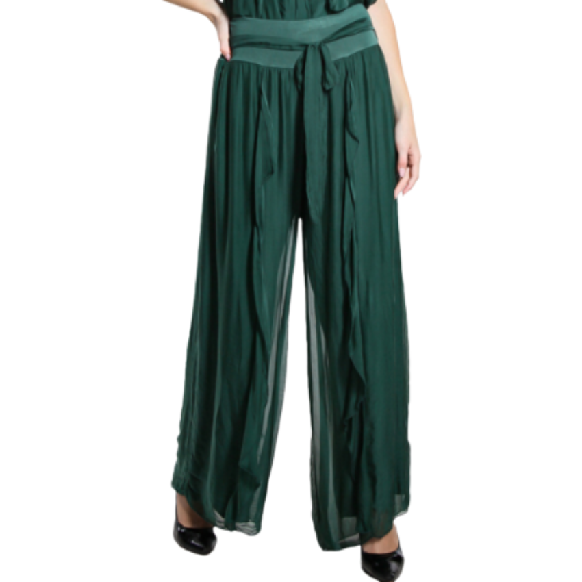 VERA MAY BOTTIGLIA ITALIAN SILK PANT 2989