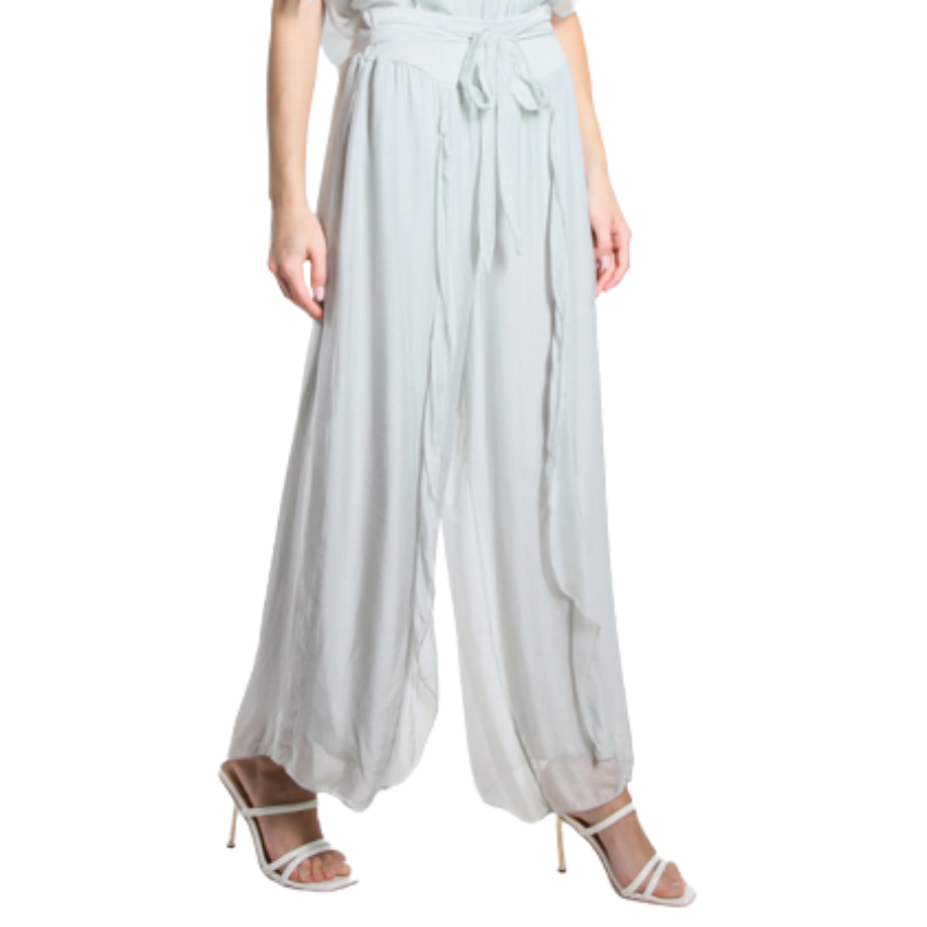 VERA MAY PERLA ITALIAN SILK PANT 2989
