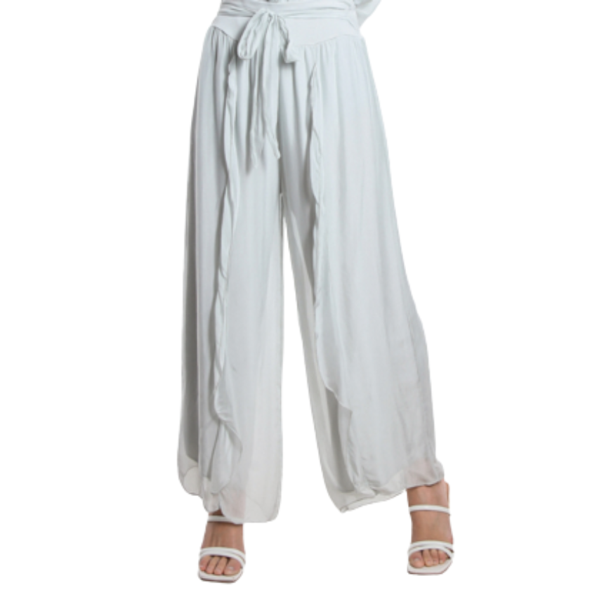 VERA MAY PERLA ITALIAN SILK PANT 2989