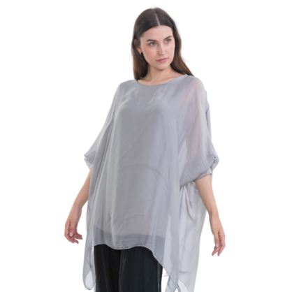 VERA MAY FANGO ITALIAN SILK TOP 3666