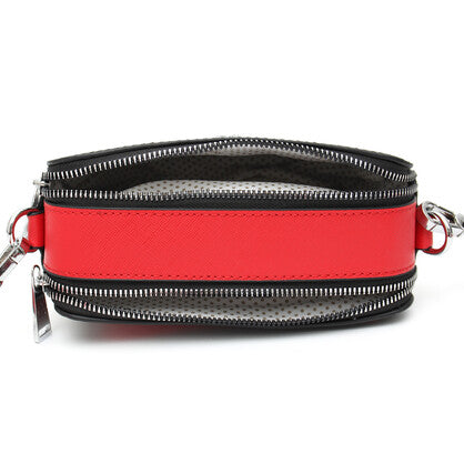 Vera May Barnett Vegan Fashion Black/Red Handbag