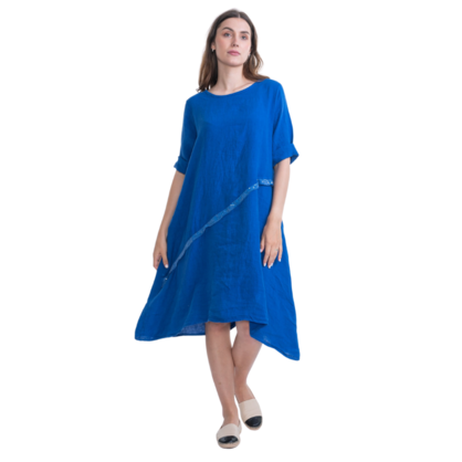 6031 CINA ITALIAN LINEN DRESS