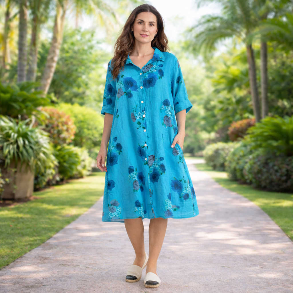 ITALIAN LINEN DRESS