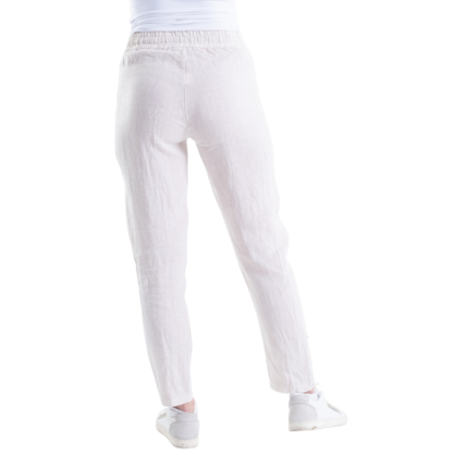 VERA MAY ITALIAN LINEN PANT SABBIA 6211