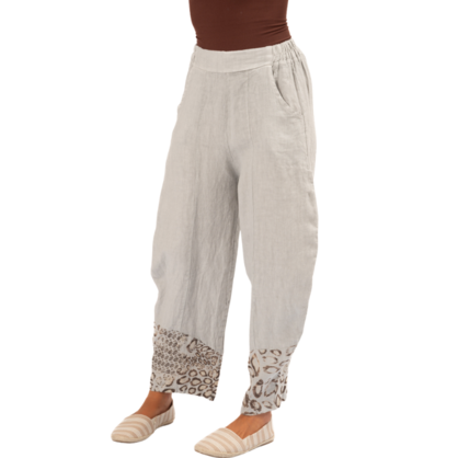 Vera May Italian Linen Perla Pant 6351-1