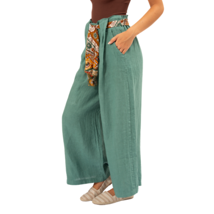 Vera May Italian Linen Lake Pant 6378