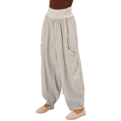 Vera May Italian Linen Perla Pant 6387