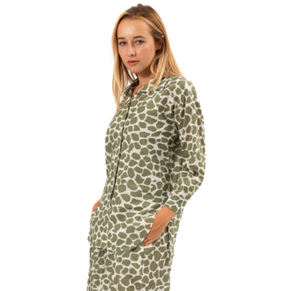 6408 SAGE ITALIAN COTTON TOP