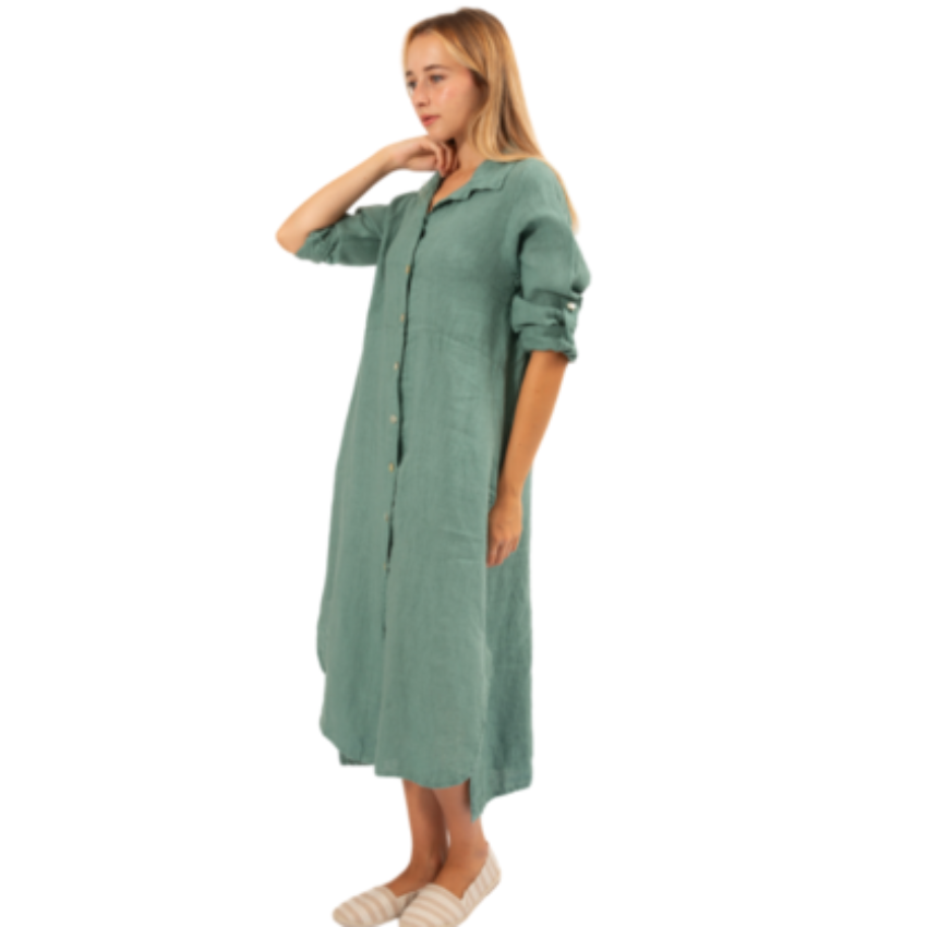 Vera May Italian Linen Lago Dress 6423