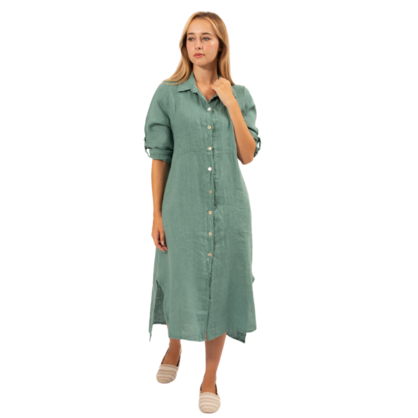 Vera May Italian Linen Lago Dress 6423