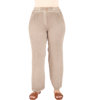 6685 FANGO ITALIAN LINEN TOP