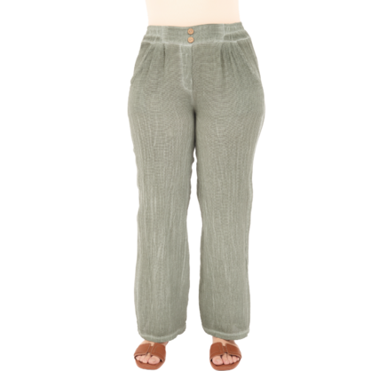 6685 MILITARE ITALIAN LINEN TOP