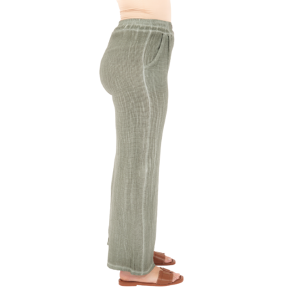 6685 MILITARE ITALIAN LINEN TOP