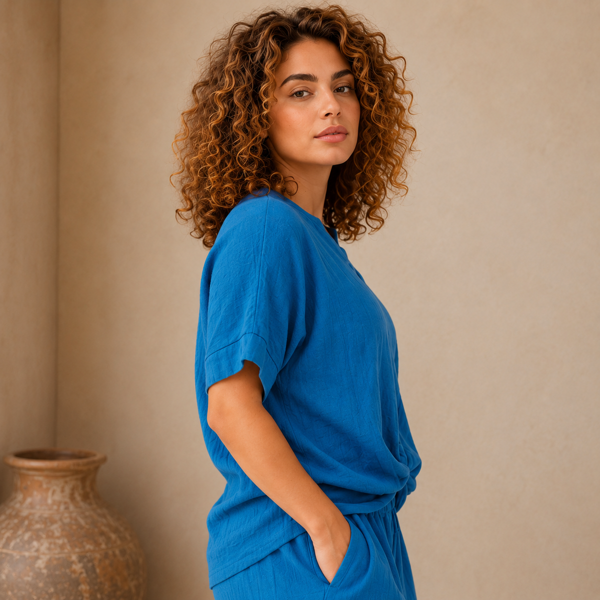 6689 PRUSSIA ITALIAN COTTON TOP