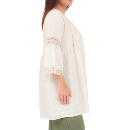 6711 SABBIA LINEN TOP