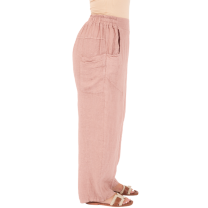 Vera May Italian Linen Rosa Pant 6726