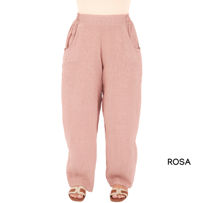 LINEN PANT ITALY (S)