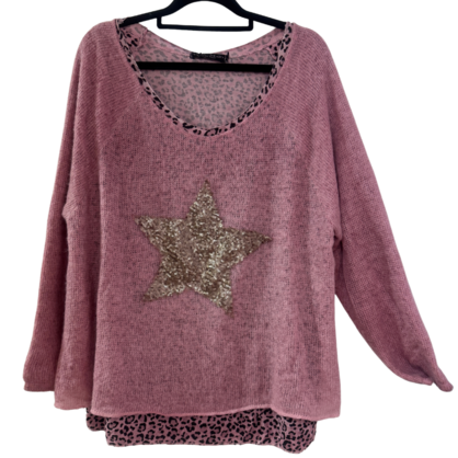 VERA MAY ITALIAN ROSE SWEATER 803467