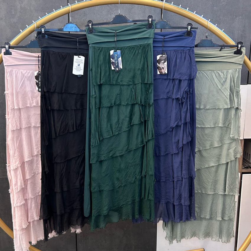 ITALIAN SILK SKIRT