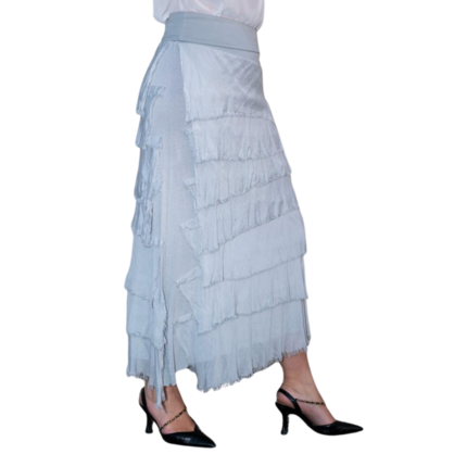 VERA MAY PERLA ITALIAN SILK SKIRT 9608