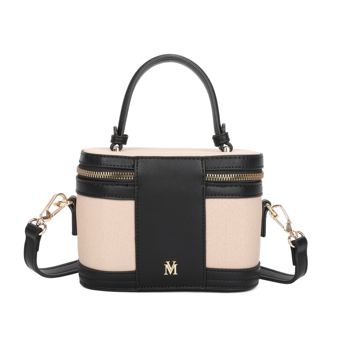VERA MAY ABBIE BLACK VEGAN FASHION HANDBAG
