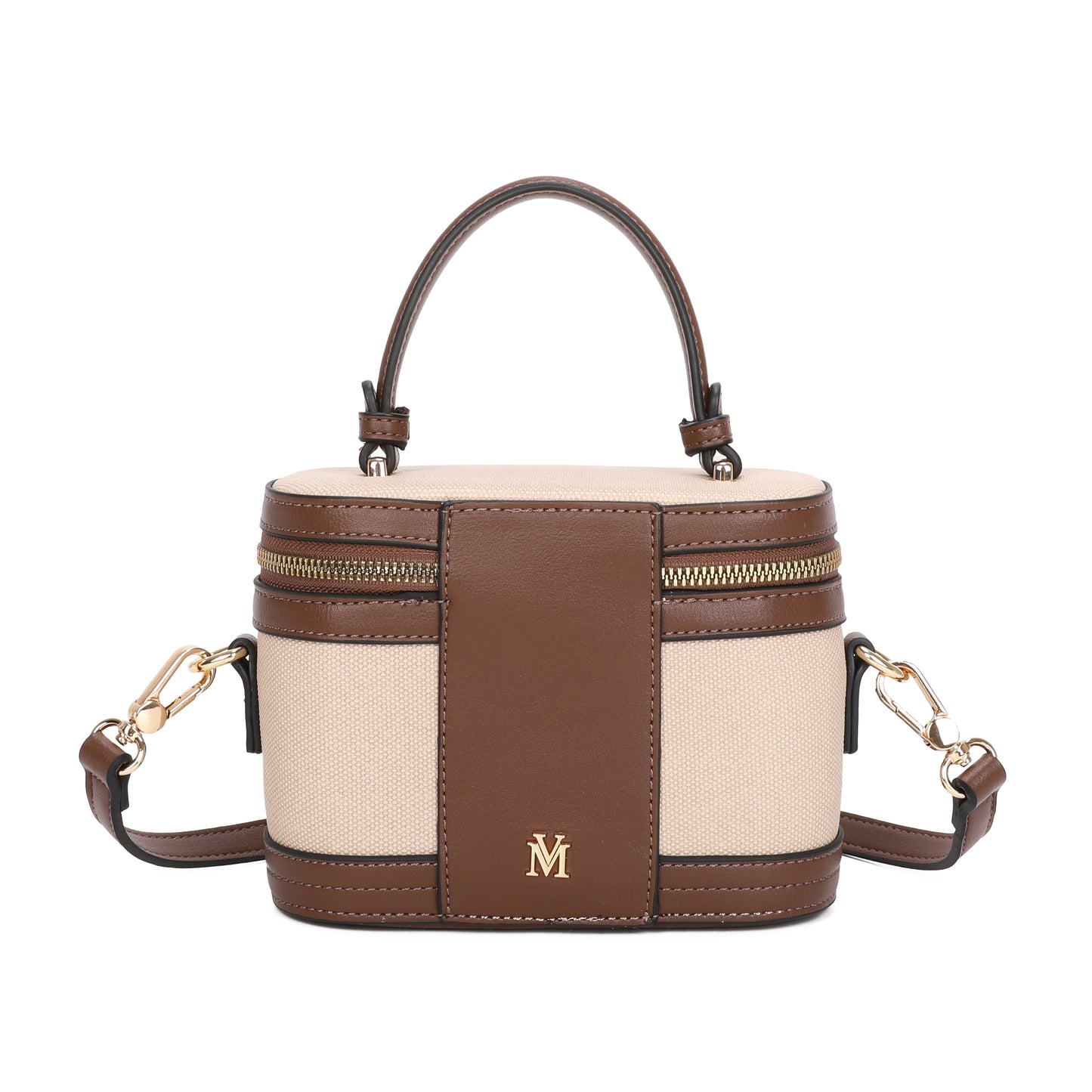 VERA MAY ABBIE COFFEE VEGAN FASHION HANDBAG