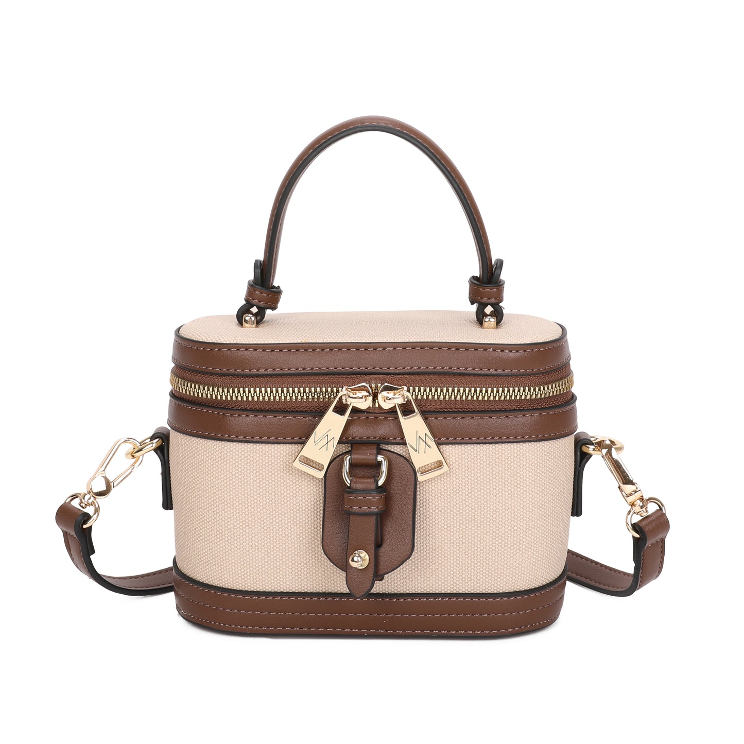 VERA MAY ABBIE COFFEE VEGAN FASHION HANDBAG