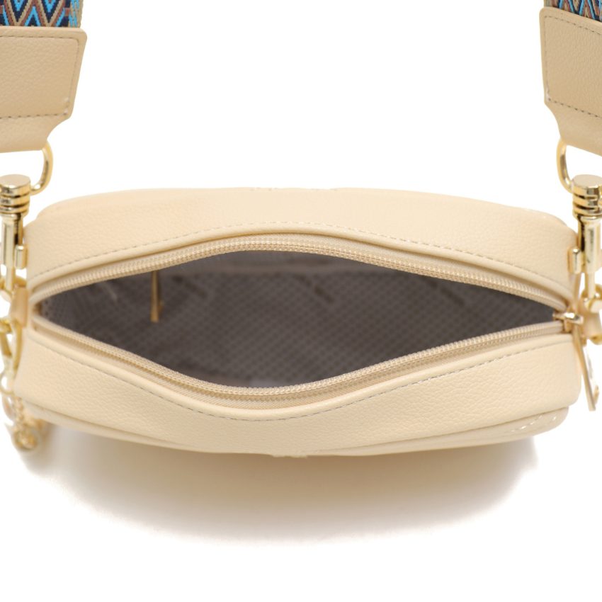 VERA MAY AMELIA YELLOW VEGAN LEATHER HANDBAG