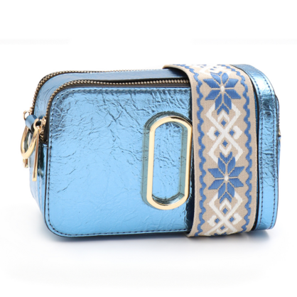 VERA MAY BARNABY BLUE VEGAN FASHION HANDBAG