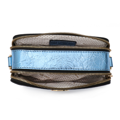 VERA MAY BARNABY BLUE VEGAN FASHION HANDBAG