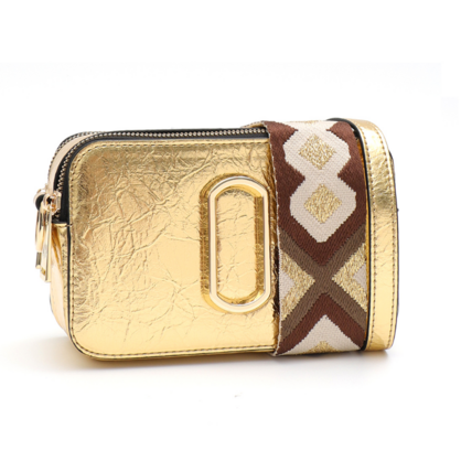 VERA MAY BARNABY GOLD VEGAN FASHION HANDBAG