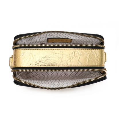 VERA MAY BARNABY GOLD VEGAN FASHION HANDBAG