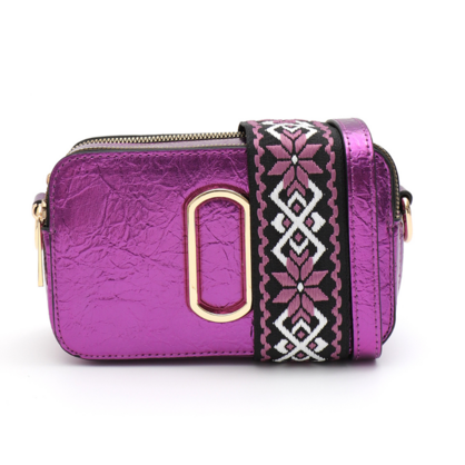 VERA MAY BARNABY PURPLE VEGAN FASHION HANDBAG
