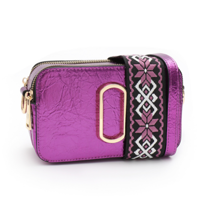 VERA MAY BARNABY PURPLE VEGAN FASHION HANDBAG