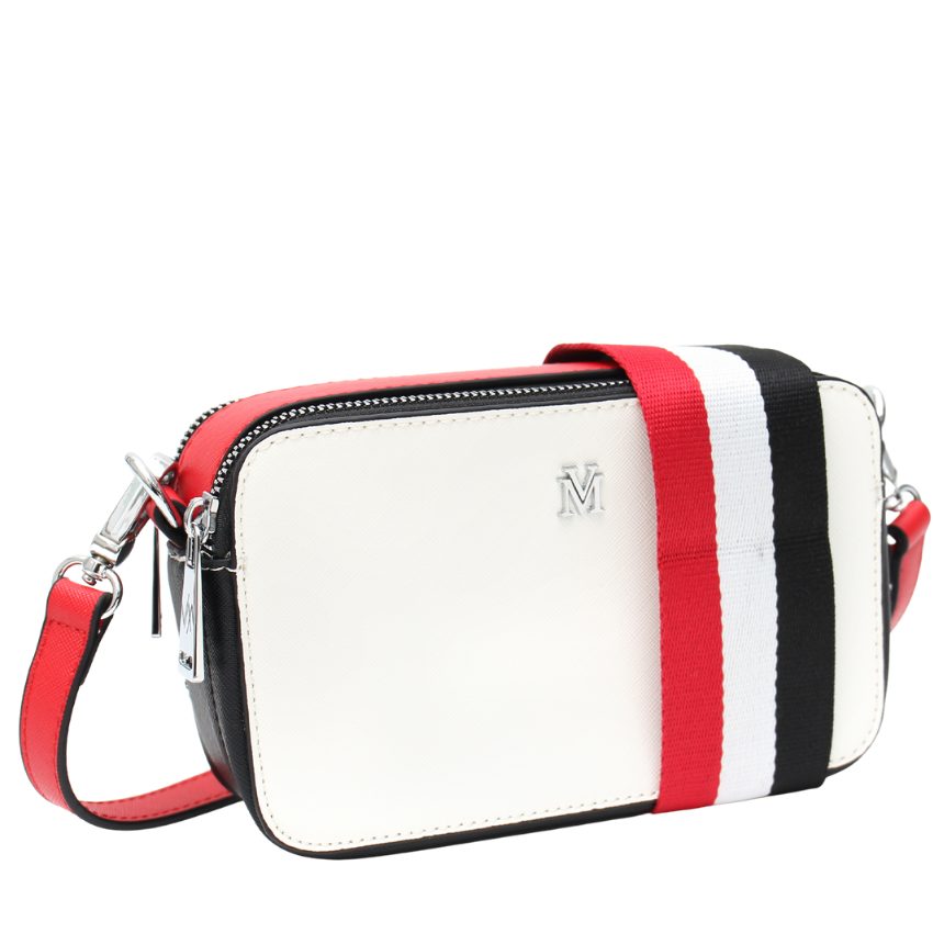 Vera May Barnett Vegan Fashion White Handbag