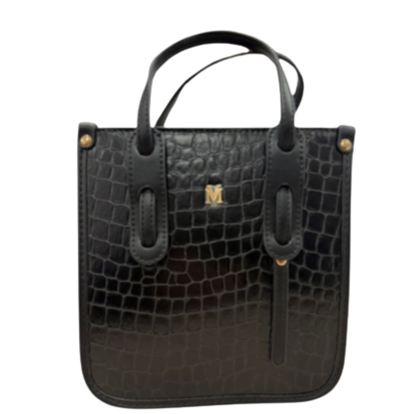 VERA MAY BRIGGS BLACK VEGAN FASHION HANDBAG